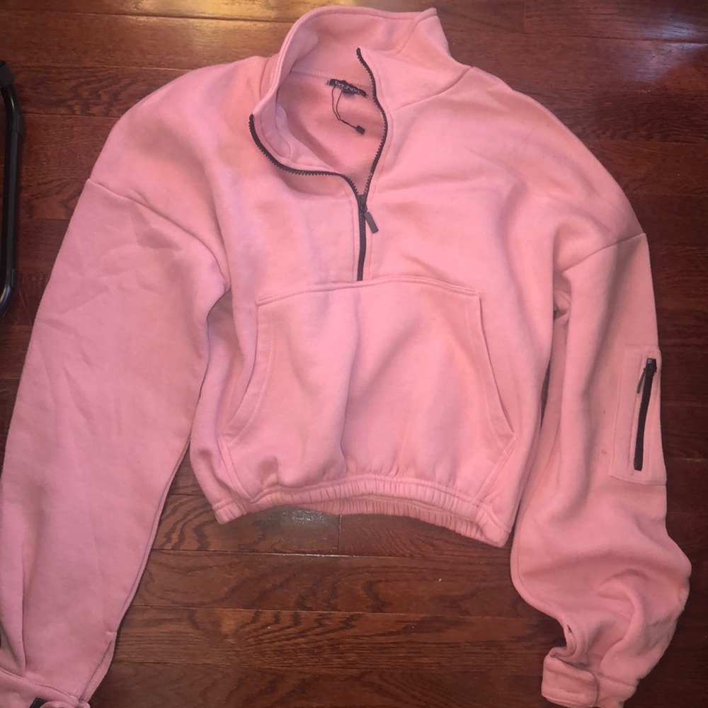 Boohoo Half Zip Sweater